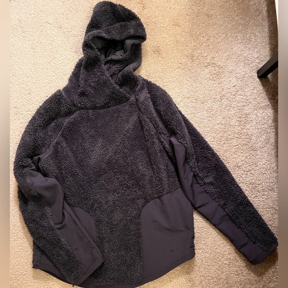 Nike purple/gray Hooded Pullover